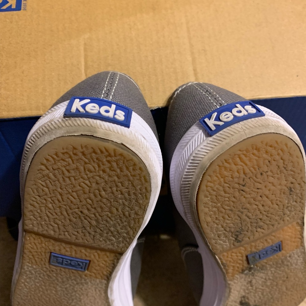 Keds Champion Gray 6.5 Medium Womens - Picture 8 of 10